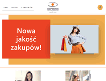 Tablet Screenshot of galeriakopernik.pl